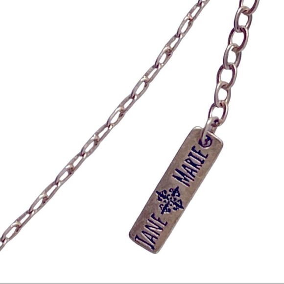 Faith Triple Charm Necklace by Jane Marie • NWT - Picture 5 of 6